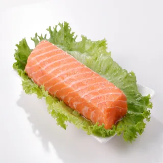 【華得水產】挪威鮭魚生魚片1件(600g/整條/未切/生食級)