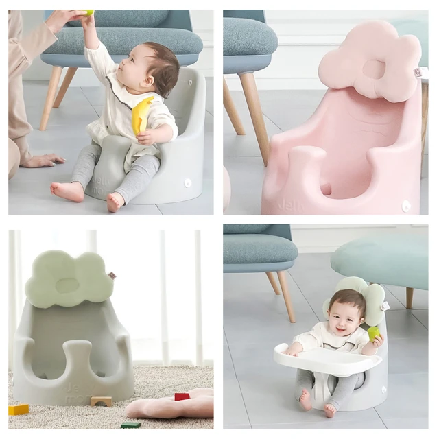 JoyNa 兒童餐椅 多功能可調節可折疊可坐躺嬰兒餐椅(彌月