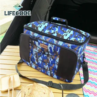 【LIFECODE】藍迷彩保冰袋(35L)