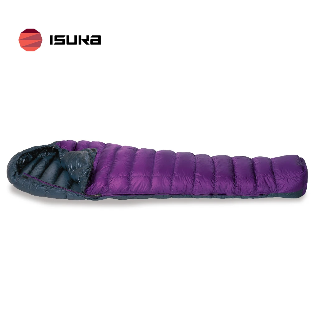 【ISUKA】AIR Dryght 190 750FP 防潑羽絨睡袋(Air Dryght系列是為了應付潮溼氣候而設計的睡袋)