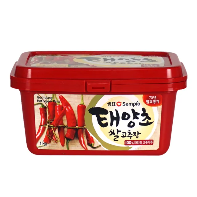 【韓國膳府】太陽草辣椒醬1kg(韓式辣椒醬)
