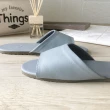 【iSlippers】極致純色-皮質室內拖鞋(單雙任選)
