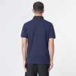 【JEEP】男裝 簡約休閒短袖POLO衫(海軍藍)