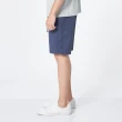 【JEEP】男裝 簡約時尚休閒口袋短褲(藍)