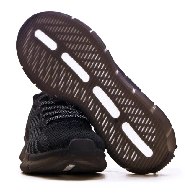 【GOODYEAR 固特異】男 專業輕量飛織緩震慢跑鞋 暗夜光靈系列(黑灰 03270)
