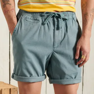 【Superdry】男裝 休閒短褲 SUNSCORCHED CHINO SHORT(綠)