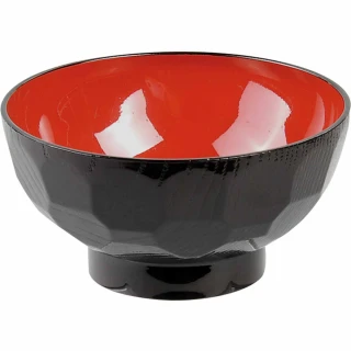 日式餐碗(木紋黑11.5cm)