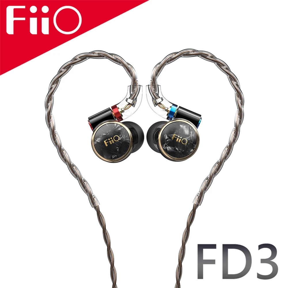 FD3 類鑽石振膜動圈MMCX可換線耳機(Hi-Res音頻認證)