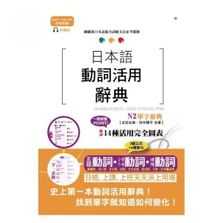 新制對應朗讀版日本語動詞活用辭典n2單字辭典 25k Mp3 Momo購物網 好評推薦 22年12月