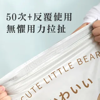 【太力】可愛熊立體真空收納袋(5件套組)