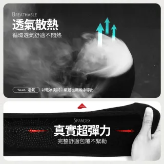 【GIAT】石墨烯遠紅外線男女適用彈力護膝套(1雙組-台灣製MIT)
