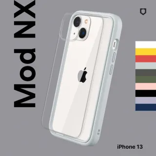 【RHINOSHIELD 犀牛盾】iPhone 13 6.1吋 Mod NX 邊框背蓋兩用手機保護殼(獨家耐衝擊材料)