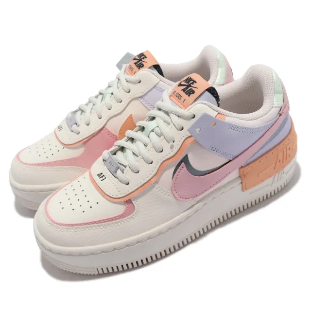 NIKE 耐吉】休閒鞋AF1 Shadow 運動女鞋經典款皮革多層次造型穿搭米白彩 超激安ショップ 新品【29cm】NIKE SHADOW 1 Force Air スニーカー