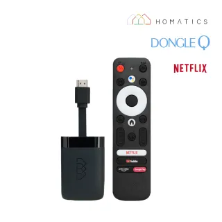 【Homatics】4K智慧語音電視盒 Netflix4K認證(Dongle Q)