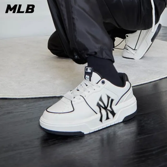 【MLB】老爹鞋 學長鞋 Chunky Liner系列 紐約洋基隊(3ASXCA12N-50WHS)