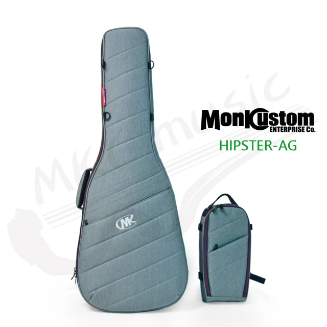 【Monk Custom】木吉他 防水抗震厚琴袋 HIPSTER ACOUSTIC(HIPSTER-AG)