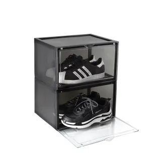 【Aholic】側開式-球鞋磁吸收納盒(6入組)