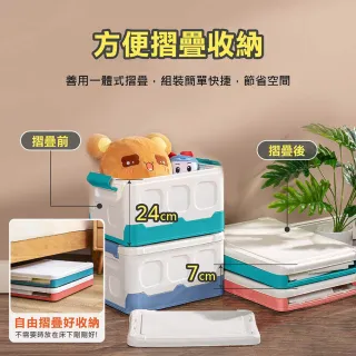 Jo Go Wu 19l輕巧簡約折疊收納箱2入組 露營收納 置物箱 文具箱 玩具箱 車用收納 衣物整理 Momo購物網 雙11優惠推薦 22年11月
