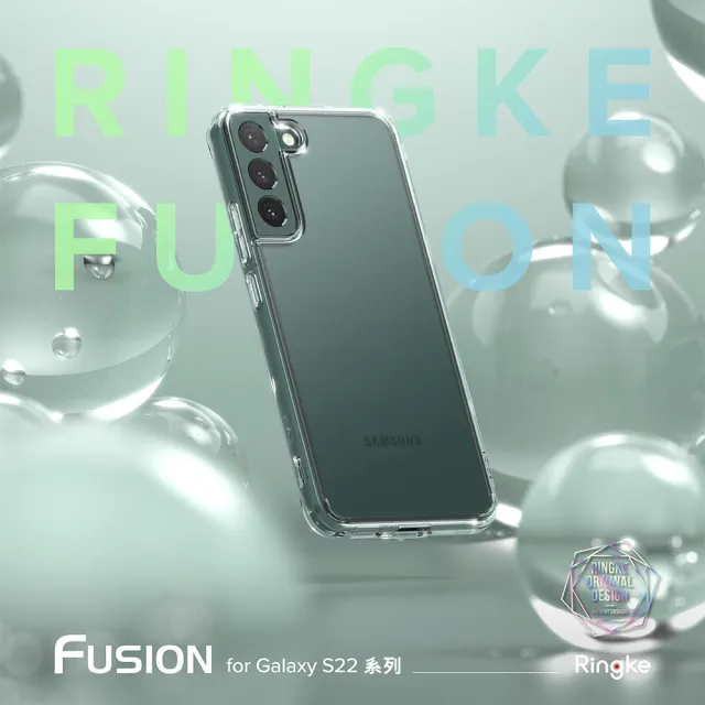 【Ringke】三星 Samsung Galaxy S22 / S22 Plus / S22 Ultra Fusion 防撞手機保護殼(Rearth 軍規防摔)