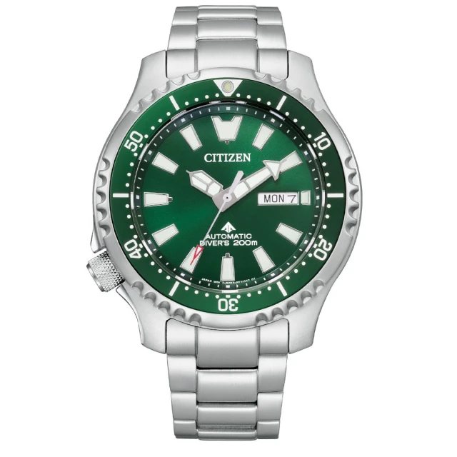 【CITIZEN 星辰】PROMASTER 鋼鐵河豚EX Plus潛水機械錶/44mm(NY0131-81X)