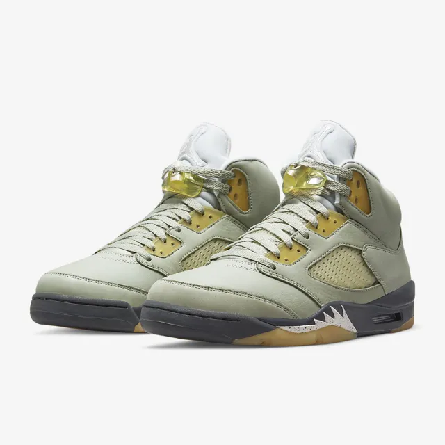 NIKE 耐吉 籃球鞋 AIR JORDAN 5 RETRO 男鞋 綠(DC7501300)