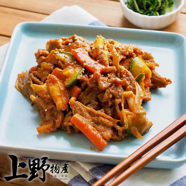 【上野物產】韓式辣醬燒肉燴飯醬包 x20包(300g±10%/包)