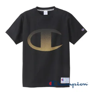 【Champion】AS 大C Logo短Tee-黑色