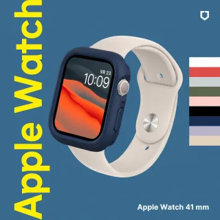 【RHINOSHIELD 犀牛盾】活動品 Apple Watch Series 8/7 41mm CrashGuard NX模組化防摔邊框手錶保護殼