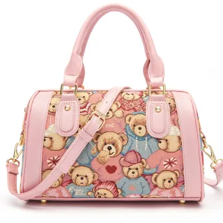 【Uni Bag】小熊波士頓歐美手提包(共1色)