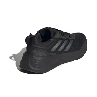 【adidas 愛迪達】運動鞋 慢跑鞋 休閒鞋 健走鞋 男鞋 黑 QUESTAR(GZ0631)