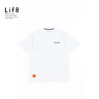 【Life8】Casual MIT 世界旅遊 印花短袖上衣-白色(10606)