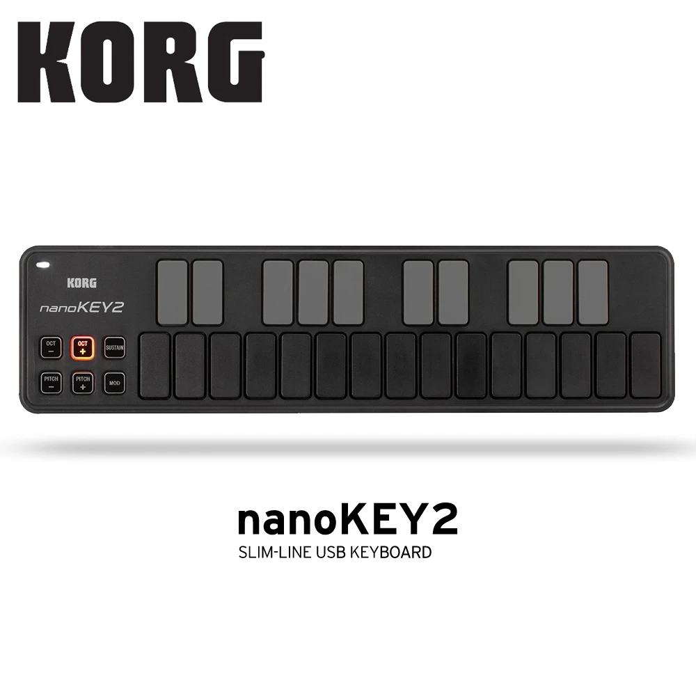 NANOKEY 2代 25鍵 MIDI鍵盤 迷你鍵盤控制器(公司貨)