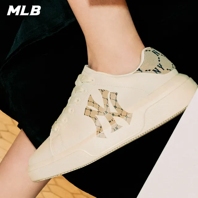 【MLB】MONOGRAM老爹鞋 Chunky Classic系列 紐約洋基隊(3ASXAM82N-50BGS)