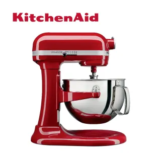 【KitchenAid】5.7公升/6Q桌上型攪拌機-升降型(經典紅)