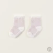 【Happy Prince】韓國製 Riley淺紫花朵嬰兒童短襪(寶寶襪)