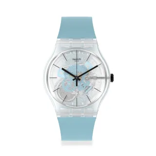 【SWATCH】New Gent 原創系列手錶BLUE DAZE 深海凝視(41mm)