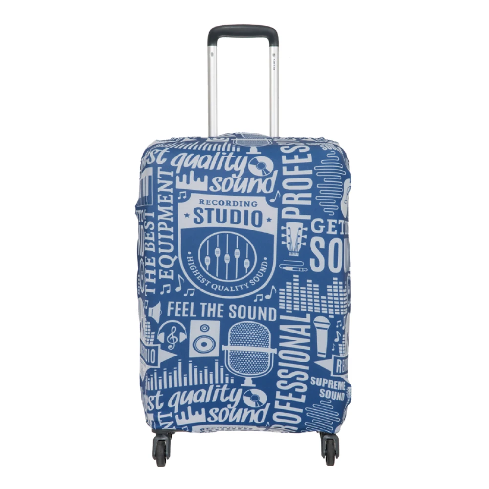行李箱保護套-聲音-XL ODS19B04XLSD(★尺寸適用於29-32吋行李箱★)