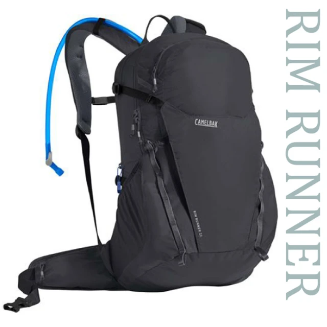 【CAMELBAK】Rim Runner 22 登山健行背包_附2.5L水袋/適自行車(CB2213001000 炭灰)