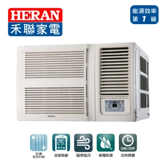 【HERAN 禾聯】4-6坪 R32 一級變頻冷專窗型空調(HW-GL28B)