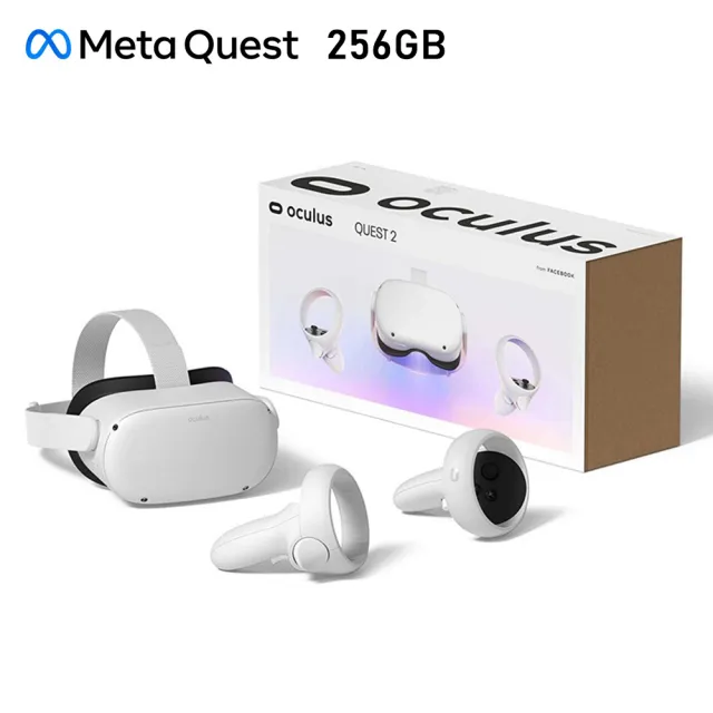 【Meta Quest】Oculus Quest 2 VR 頭戴式裝置 元宇宙/虛擬實境(256GB)