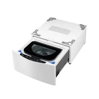 【LG 樂金】2.0公斤◆蒸洗脫變頻迷你洗衣機 冰磁白(WT-SD200AHW)