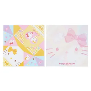 【小禮堂】Hello Kitty 摺紙信紙本 _ 好朋友款(平輸品)
