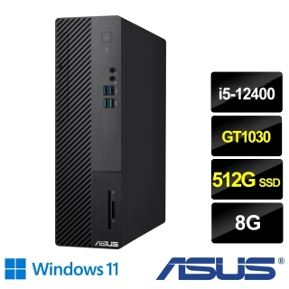 H-S500SD i5-12400 六核獨顯電腦(i5-12400/8G/512GB SSD/GT1030 2G/Win11)