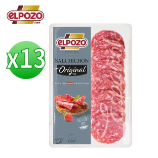 西班牙 薩拉諾香腸切片80g x15入 箱購(口感扎實 鹹中帶甘 效期20230109)