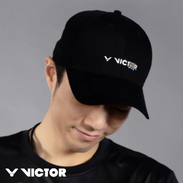 Victor 勝利體育 Victor 航海王運動帽 Victor合作款 Vc Opba 黑 Momo購物網
