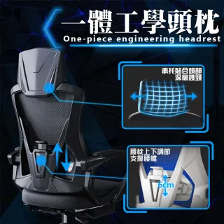 【木馬特實驗室】特仕款8X-PRO工學電競椅(電腦椅 無擱腳 人體工學椅 升降椅 辦公椅 電腦椅子 高背椅)