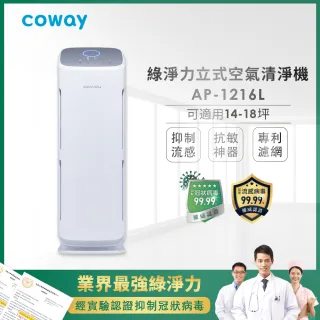 【Coway】綠淨力立式空氣清淨機 AP-1216L