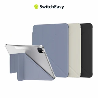 【SwitchEasy 美國魚骨】Origami Nude iPad Pro 11吋/Air 10.9吋 多角度透明保護殼(折疊式支架保護套)