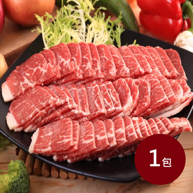 【料里長】美國安格斯牛梅花燒肉片1包組(500g/包)