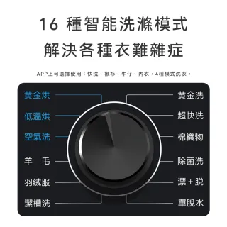 【火速配★VIOMI 雲米】10公斤WiFi洗脫烘變頻滾筒洗衣機 WD10SA-G1B(小米生態鏈)